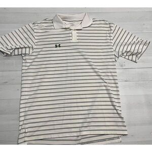 Mens Under‎ Armour Polo Shirt Medium